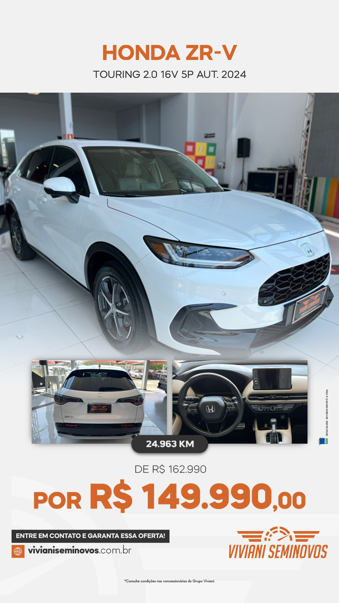 SUQ9E04 - Honda ZR-V Touring 2.0 16V 5p Aut. 2024