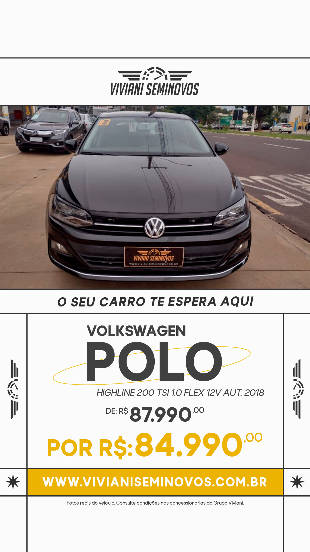 Volkswagen Polo Highline 200 TSI 1.0 Flex 12V Aut.